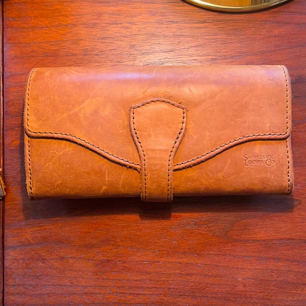 Saddleback Leather Tri-fold wallet